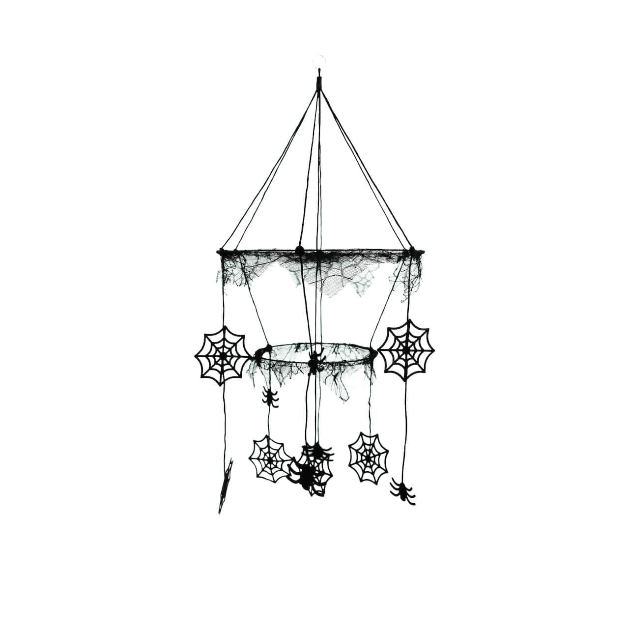13" Black Bat Halloween Chandelier by Celebrate It™